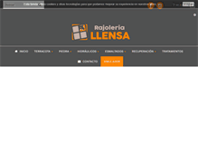 Tablet Screenshot of llensa.biz
